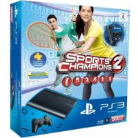 Sony PlayStation 3 Super Slim 500Gb   Move Starter Pack   Игра Праздник Cпорта 2